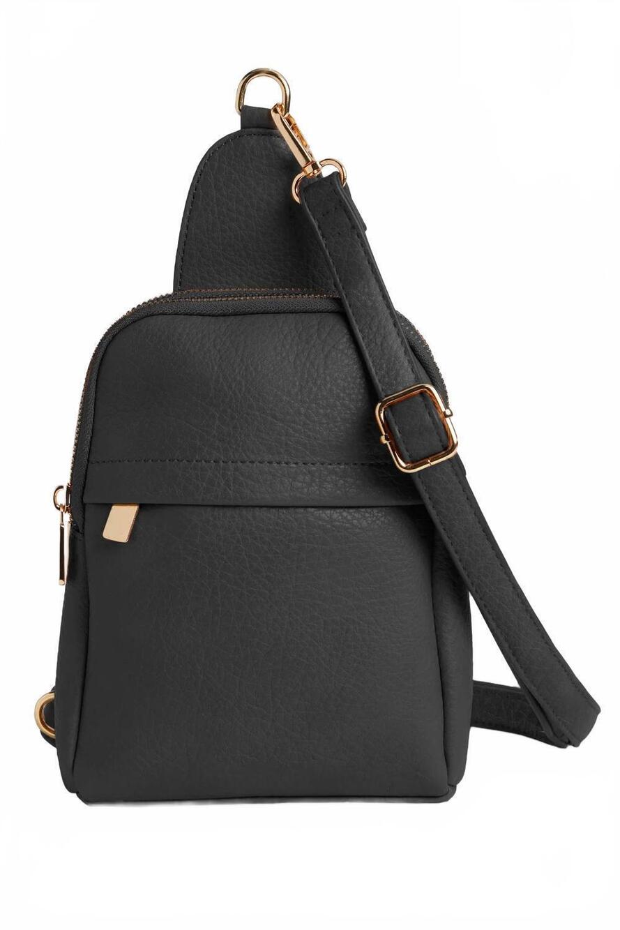 NEW COCO + CARMEN women's talia sling bag in black